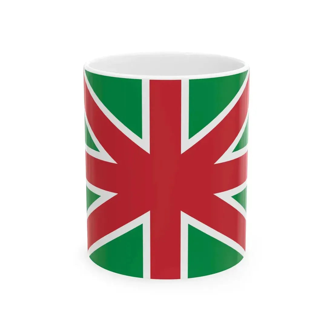 Flag of the Circolo Nautico Posillipo (Italy) White Coffee Mug 11oz - Go Mug Yourself