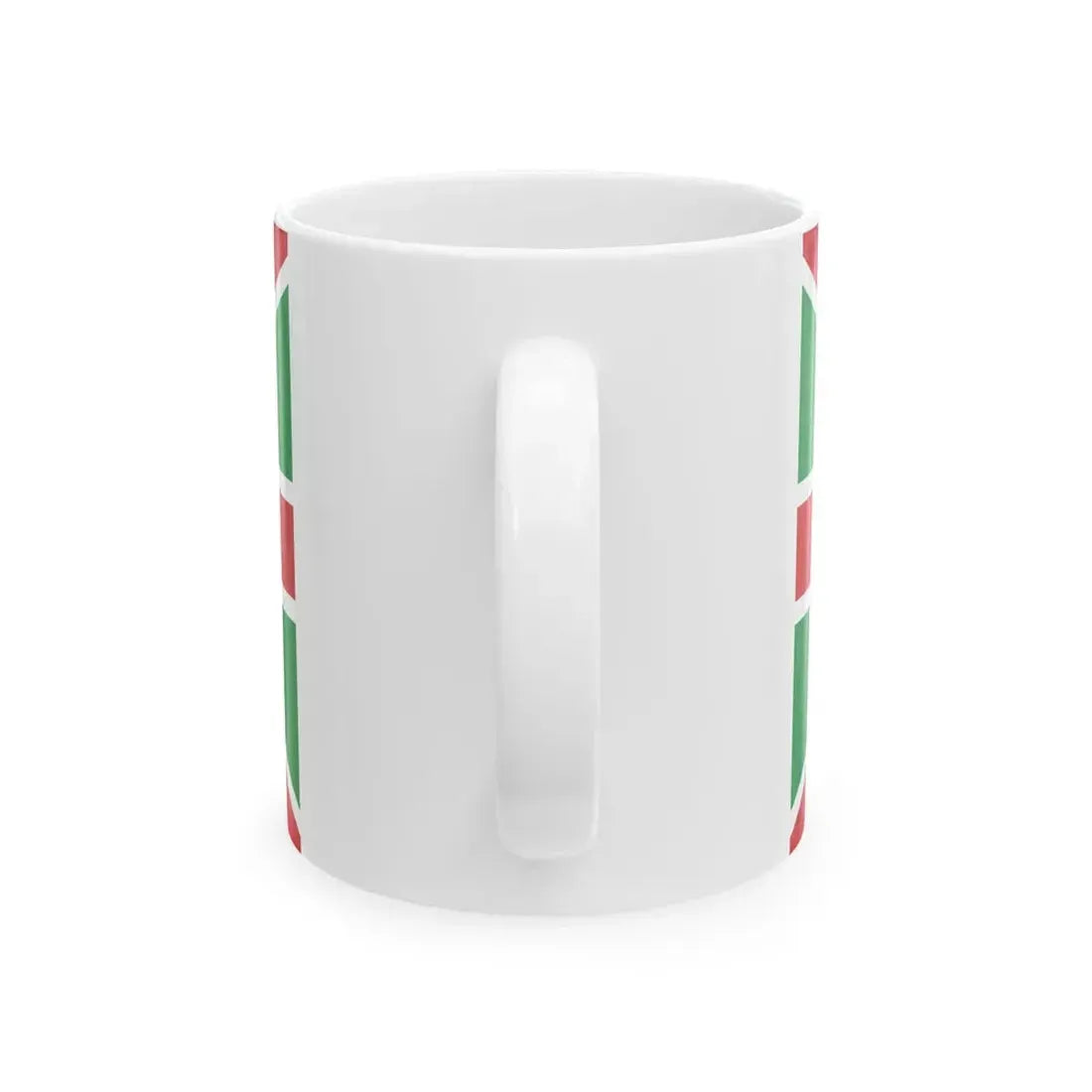 Flag of the Circolo Nautico Posillipo (Italy) White Coffee Mug - Go Mug Yourself
