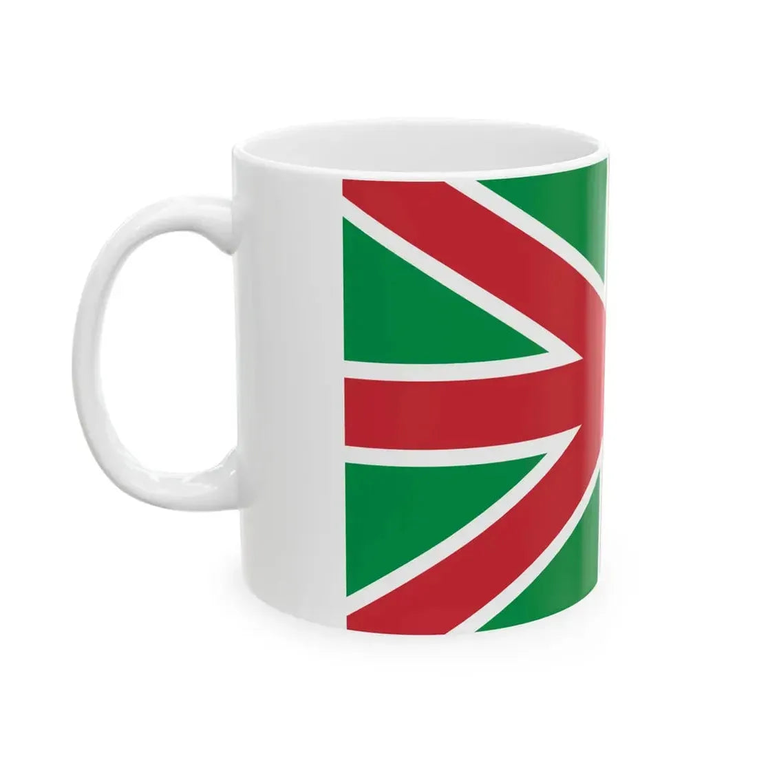 Flag of the Circolo Nautico Posillipo (Italy) White Coffee Mug - Go Mug Yourself