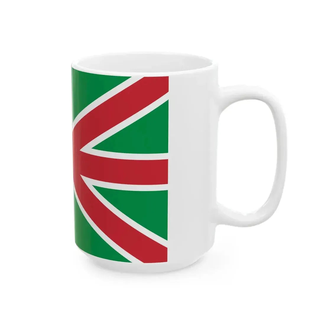 Flag of the Circolo Nautico Posillipo (Italy) White Coffee Mug - Go Mug Yourself