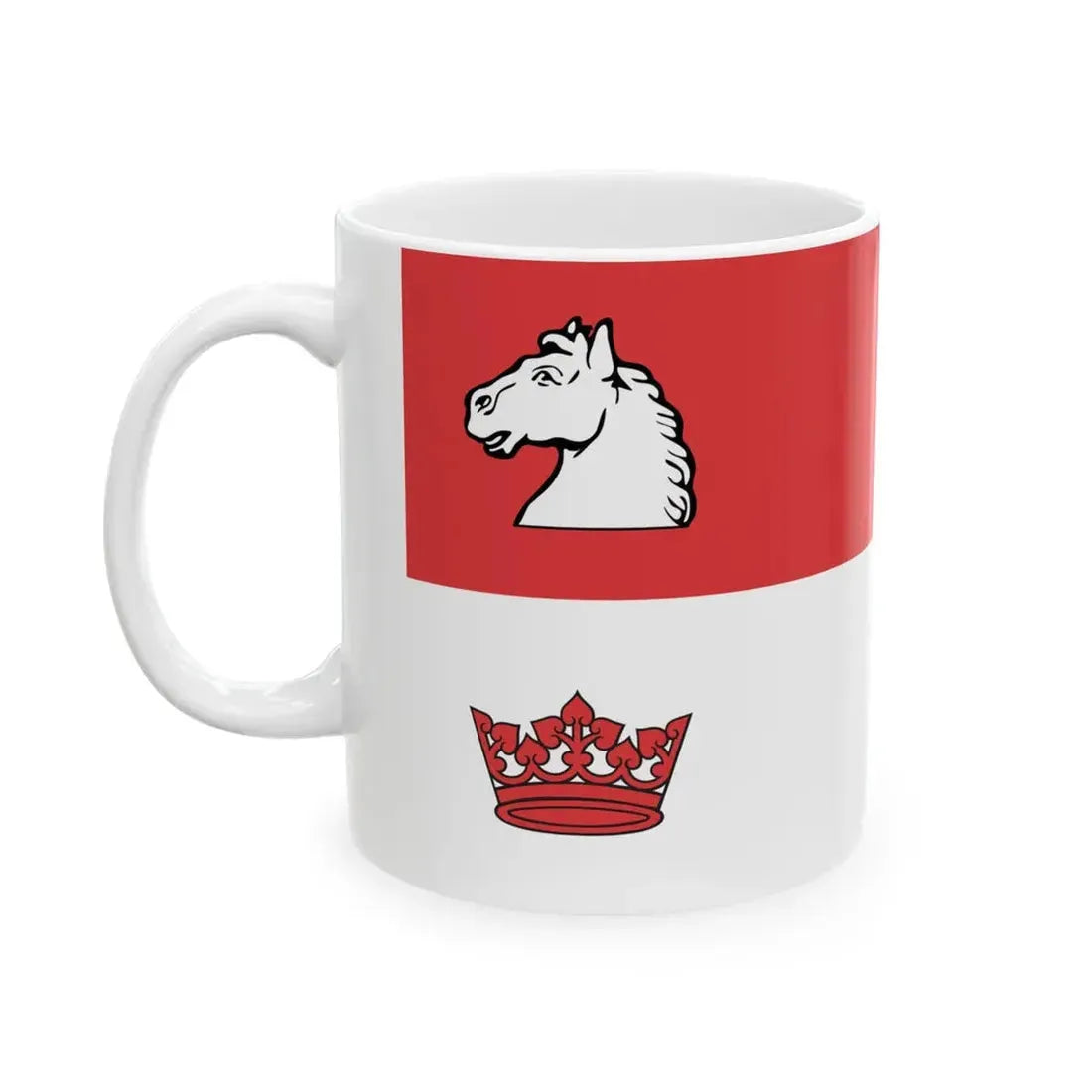 Flag of the citizens of Guelph (Canada) White Coffee Mug - Go Mug Yourself