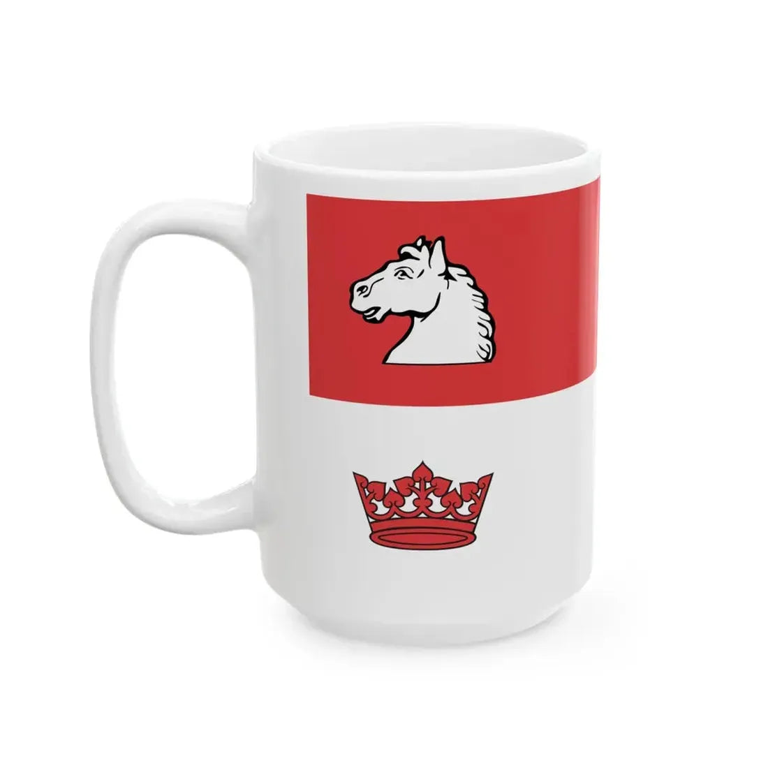 Flag of the citizens of Guelph (Canada) White Coffee Mug - Go Mug Yourself