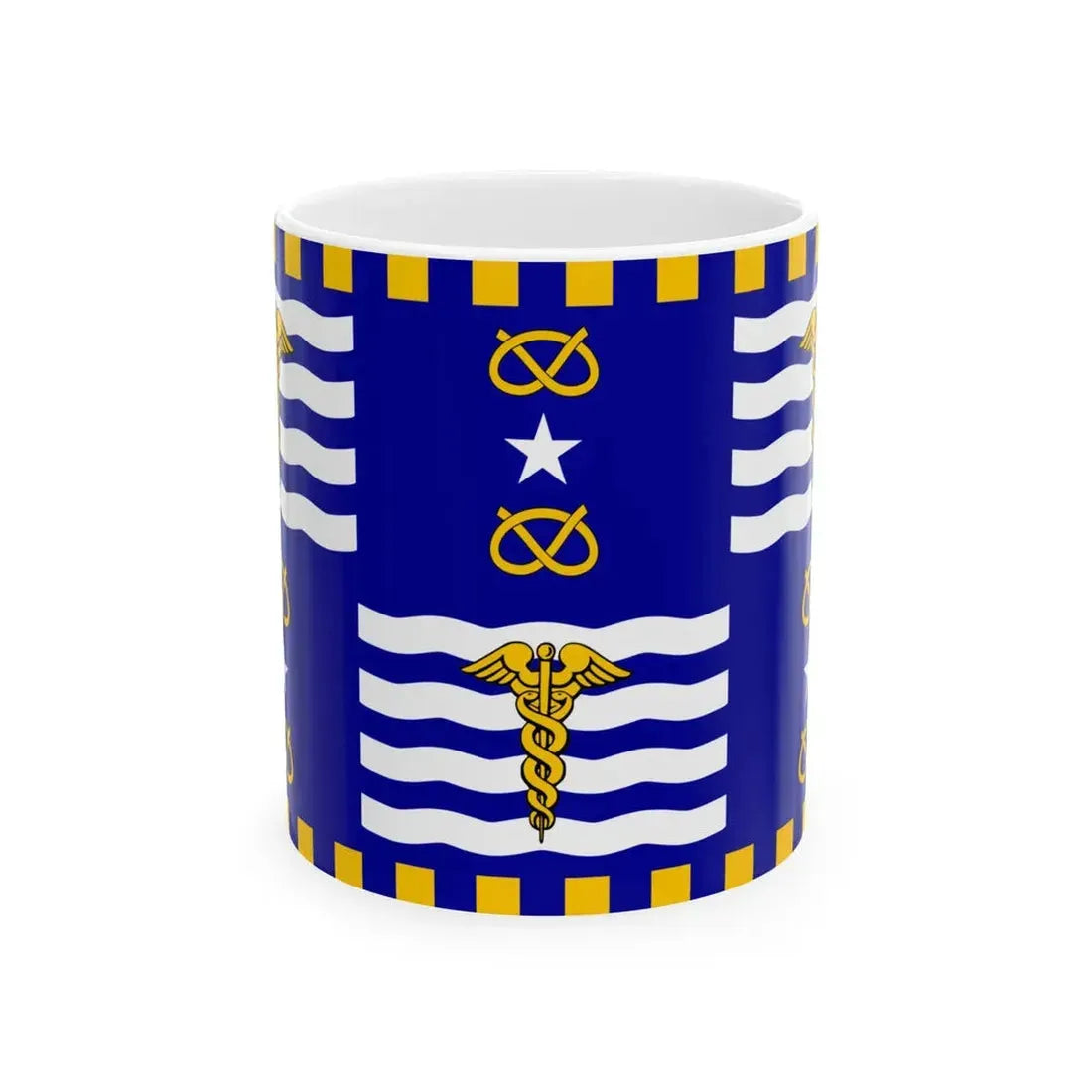 Flag of the City of Brisbane Australia - White Coffee Mug 11oz - Go Mug Yourself