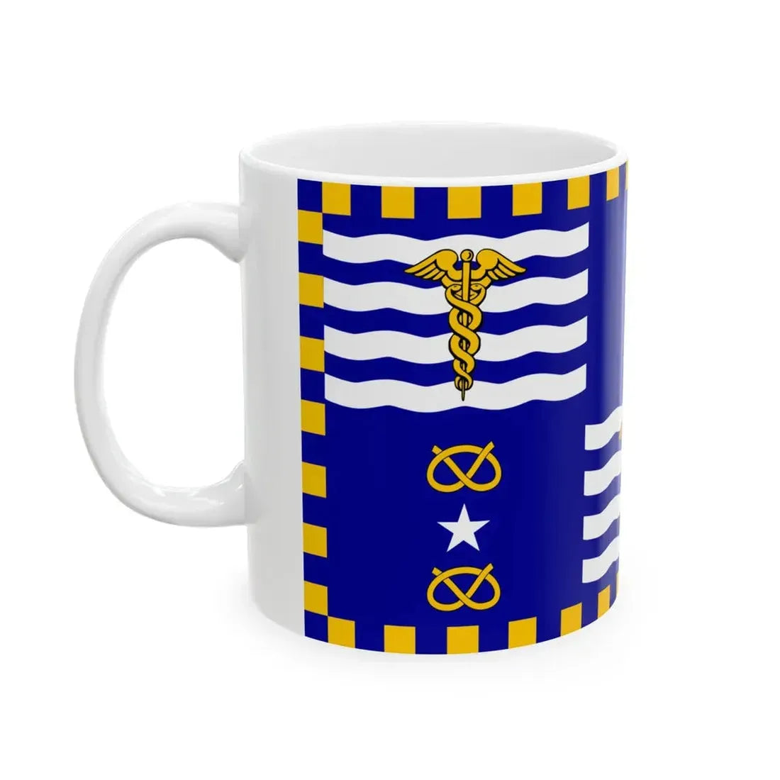 Flag of the City of Brisbane Australia - White Coffee Mug - Go Mug Yourself