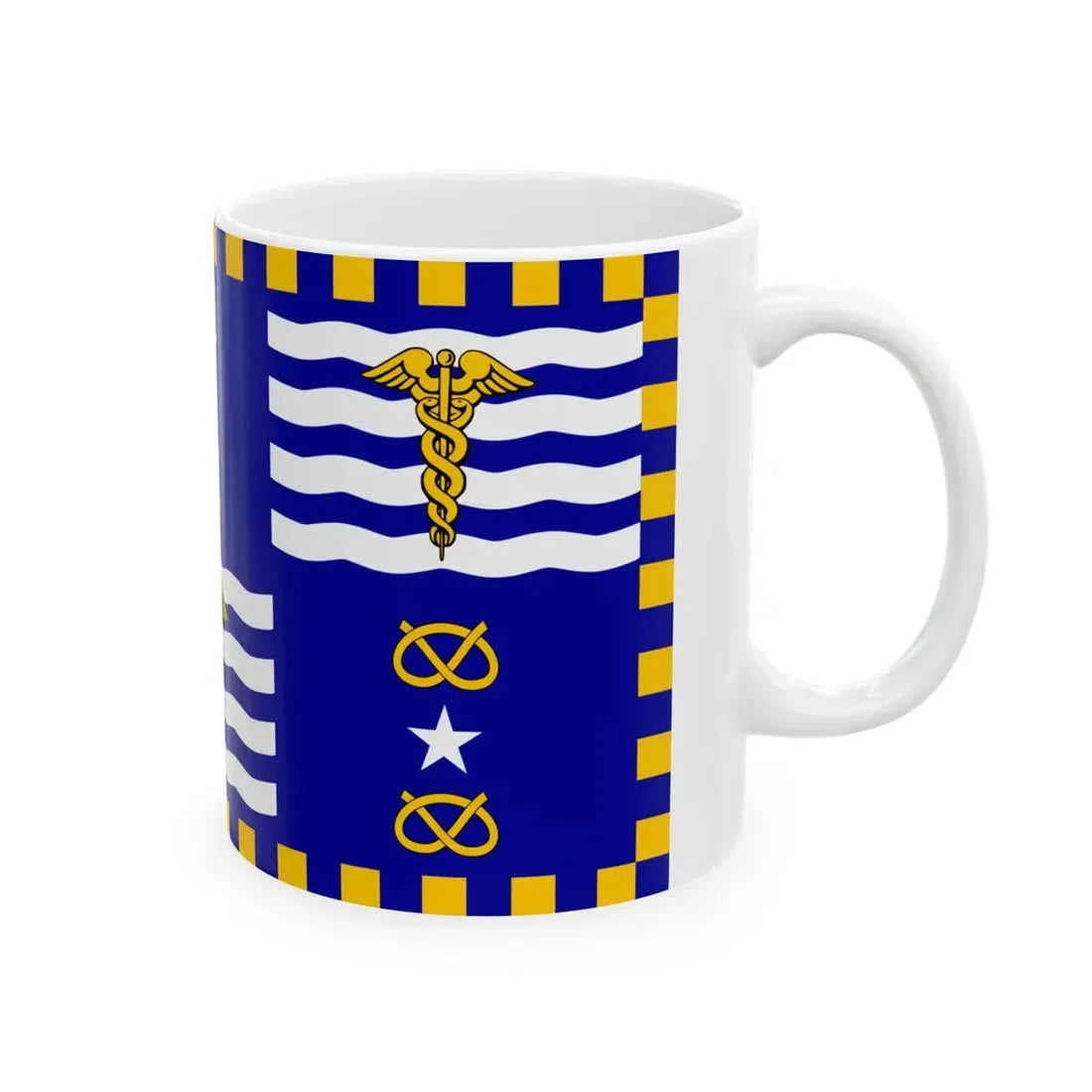 Flag of the City of Brisbane Australia - White Coffee Mug - Go Mug Yourself