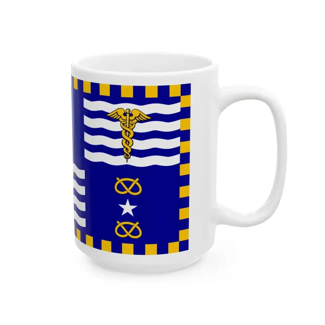 Flag of the City of Brisbane Australia - White Coffee Mug - Go Mug Yourself