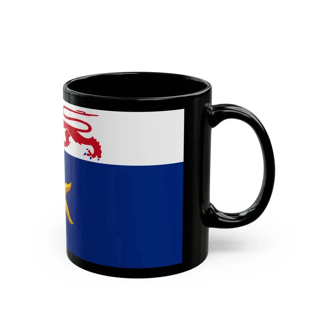 Flag of the City of Hobart Australia - Black Coffee Mug - Go Mug Yourself