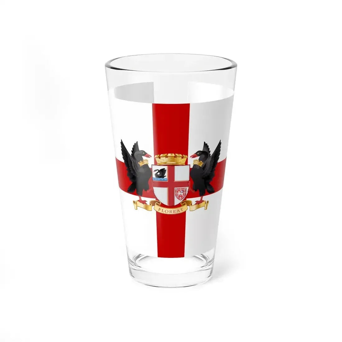 Flag of the City of Perth Australia - Pint Glass 16oz 16oz - Go Mug Yourself