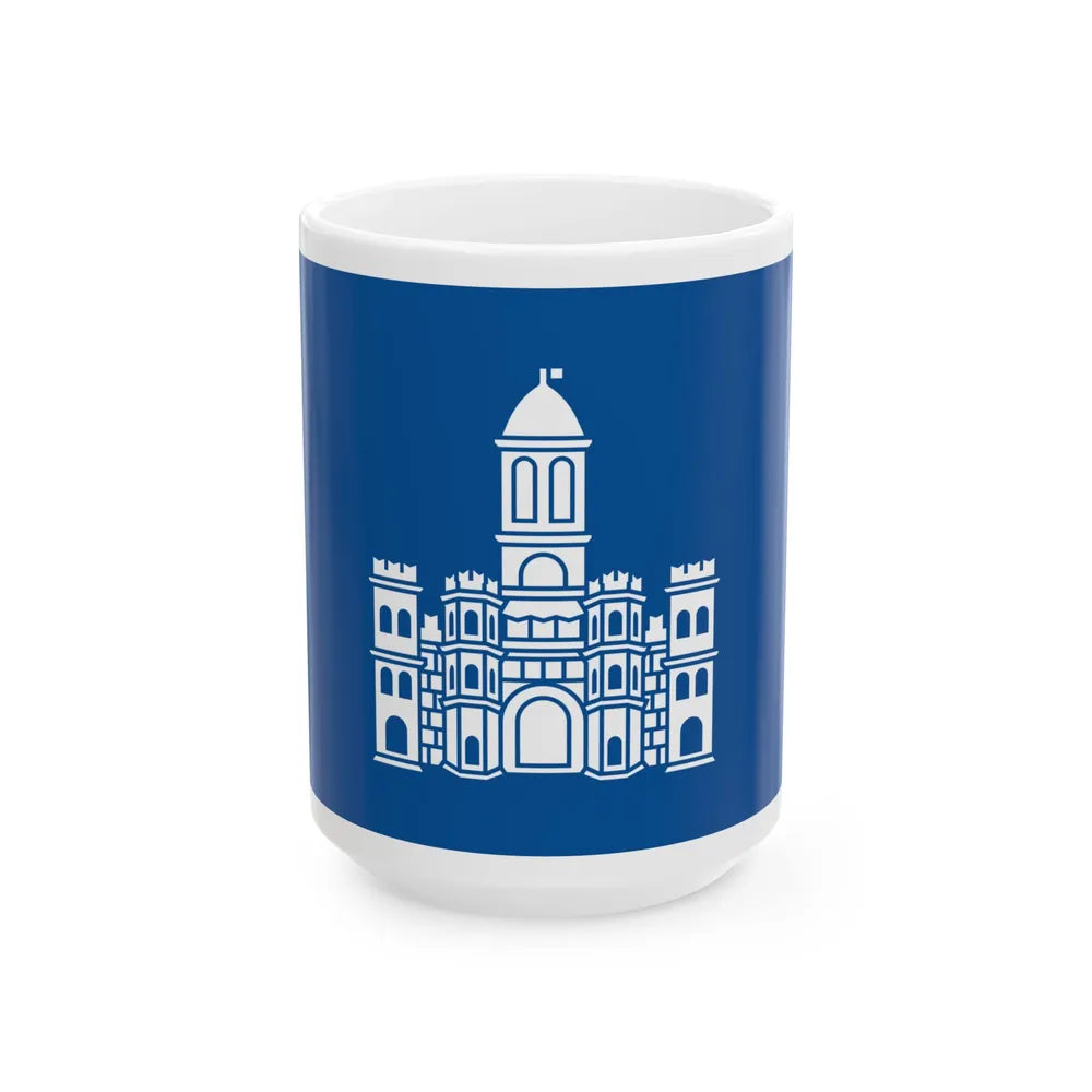 Flag of the City of Split (Croatia) White Coffee Mug 15oz - Go Mug Yourself