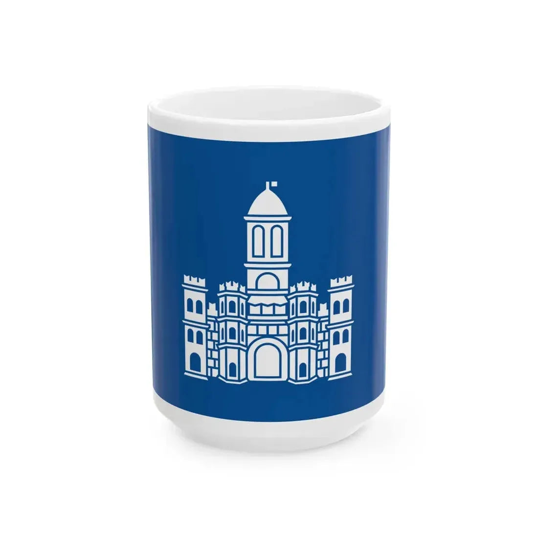 Flag of the City of Split (Croatia) White Coffee Mug 15oz - Go Mug Yourself