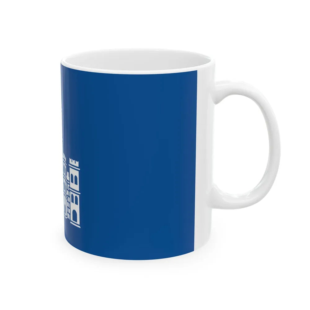 Flag of the City of Split (Croatia) White Coffee Mug - Go Mug Yourself