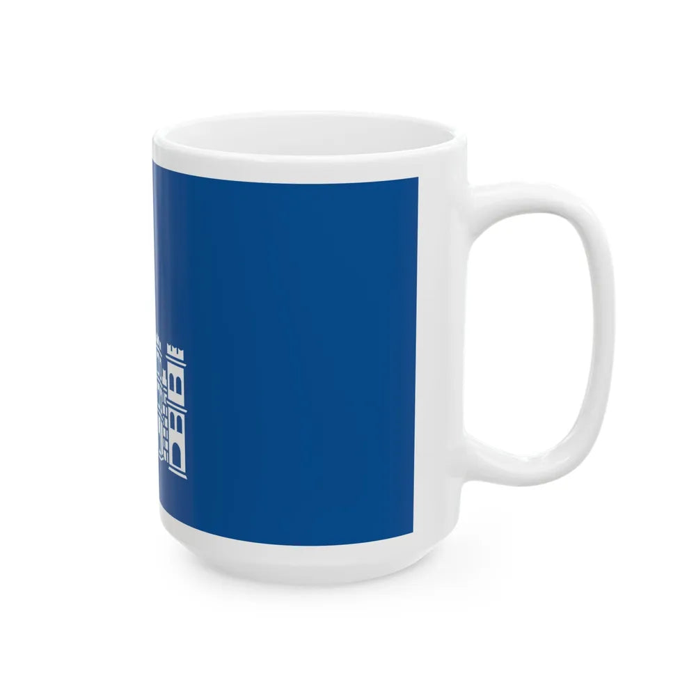 Flag of the City of Split (Croatia) White Coffee Mug - Go Mug Yourself