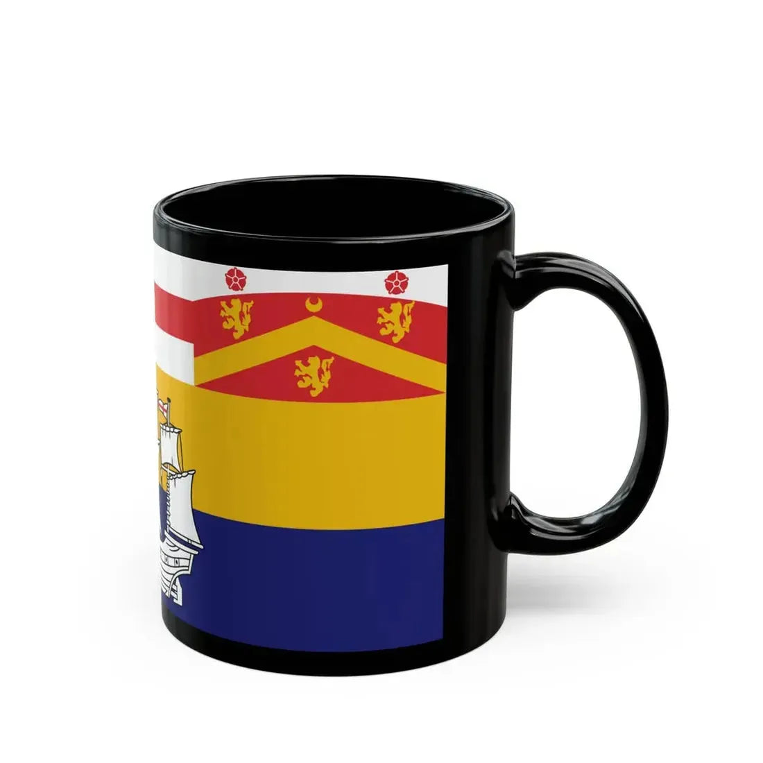Flag of the City of Sydney Australia - Black Coffee Mug - Go Mug Yourself