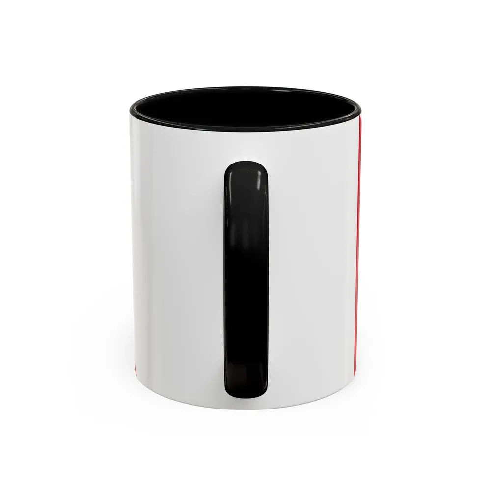 Flag of the City of Utrecht the capital of the province of Utrecht Netherlands - Accent Coffee Mug - Go Mug Yourself