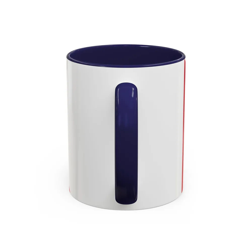 Flag of the City of Utrecht the capital of the province of Utrecht Netherlands - Accent Coffee Mug - Go Mug Yourself