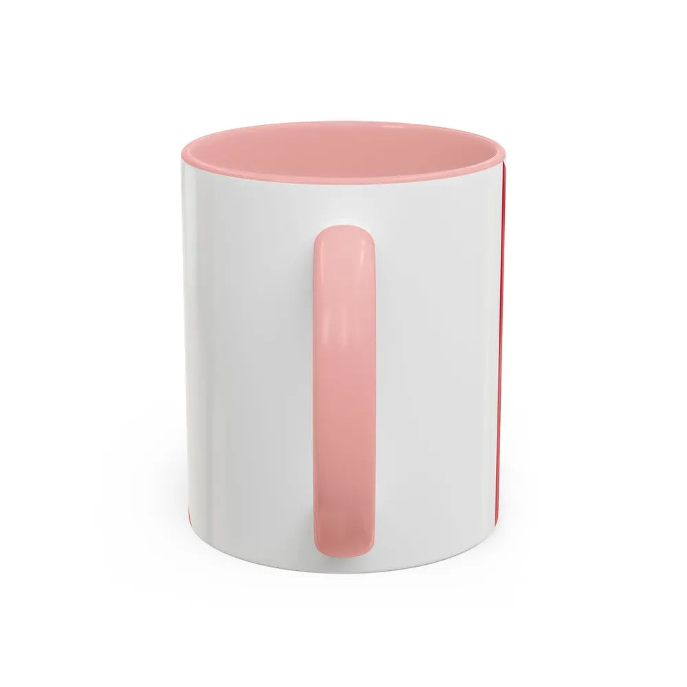 Flag of the City of Utrecht the capital of the province of Utrecht Netherlands - Accent Coffee Mug - Go Mug Yourself