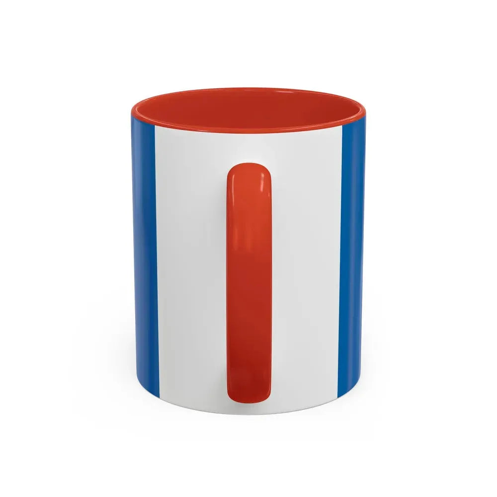Flag of the City of Zagreb Croatia - Accent Coffee Mug - Go Mug Yourself