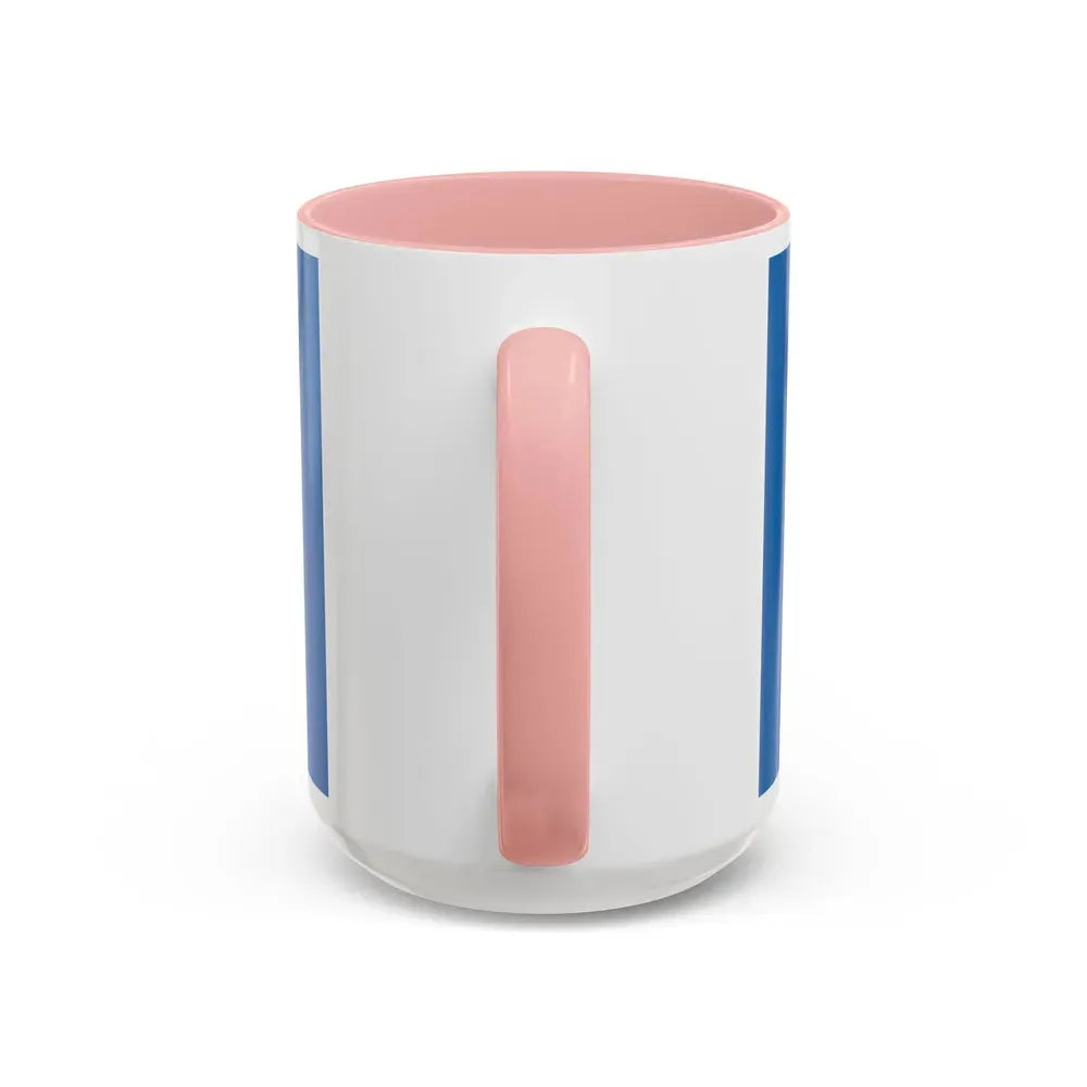 Flag of the City of Zagreb Croatia - Accent Coffee Mug - Go Mug Yourself