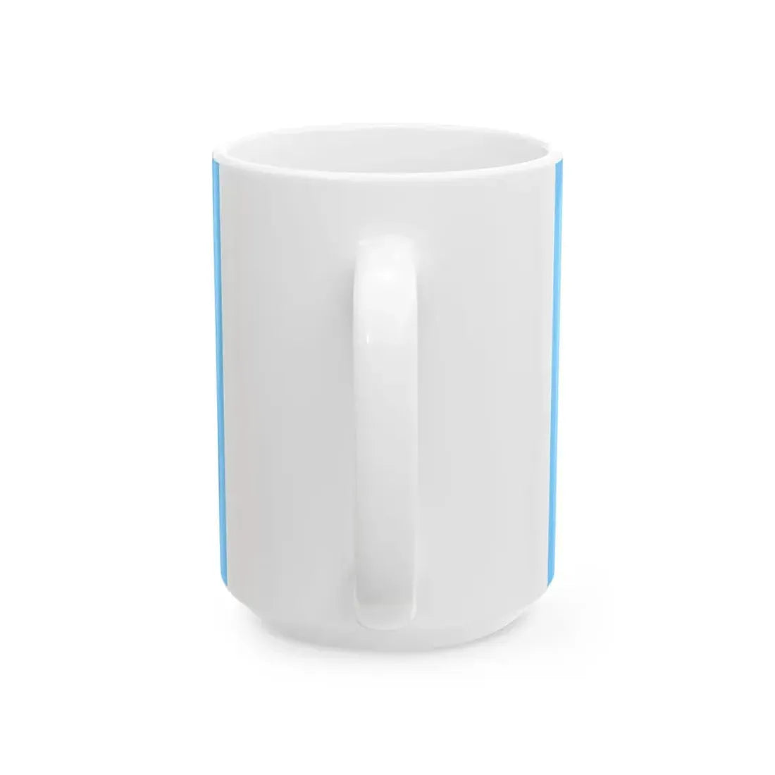 Flag of the Colombian Air Force (Colombia) White Coffee Mug - Go Mug Yourself