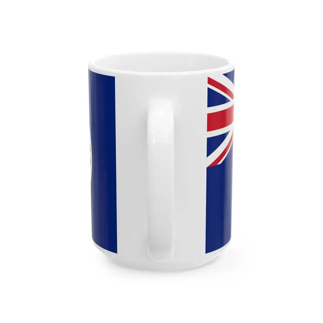 Flag of the Colony of British Columbia (Canada) White Coffee Mug - Go Mug Yourself