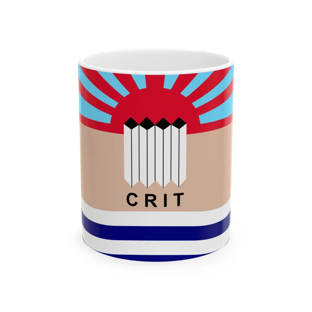 Flag of the Colorado River Indian Tribes (United States) White Coffee Mug 11oz - Go Mug Yourself