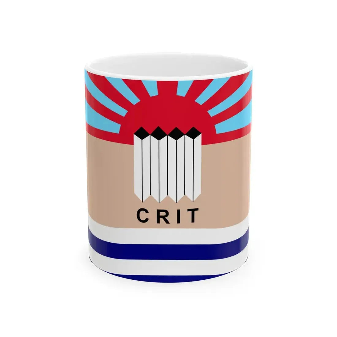 Flag of the Colorado River Indian Tribes (United States) White Coffee Mug 11oz - Go Mug Yourself