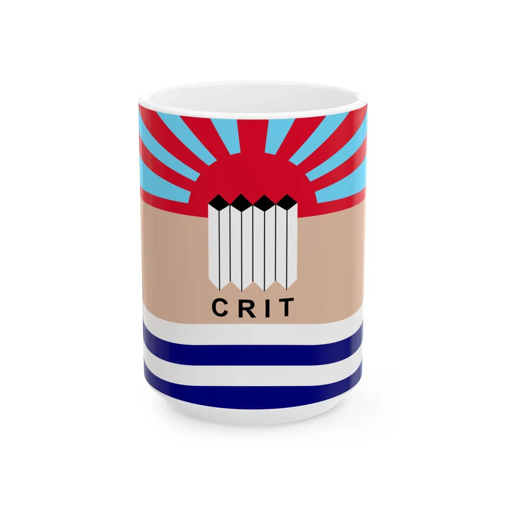 Flag of the Colorado River Indian Tribes (United States) White Coffee Mug 15oz - Go Mug Yourself