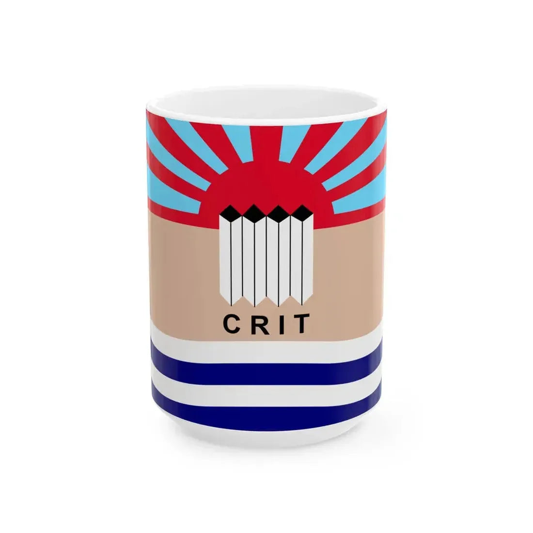 Flag of the Colorado River Indian Tribes (United States) White Coffee Mug 15oz - Go Mug Yourself