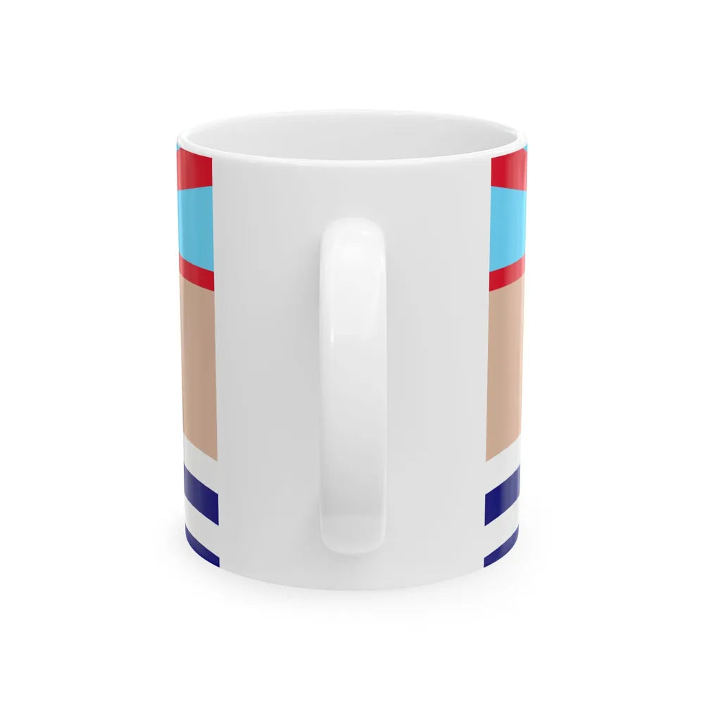 Flag of the Colorado River Indian Tribes (United States) White Coffee Mug - Go Mug Yourself