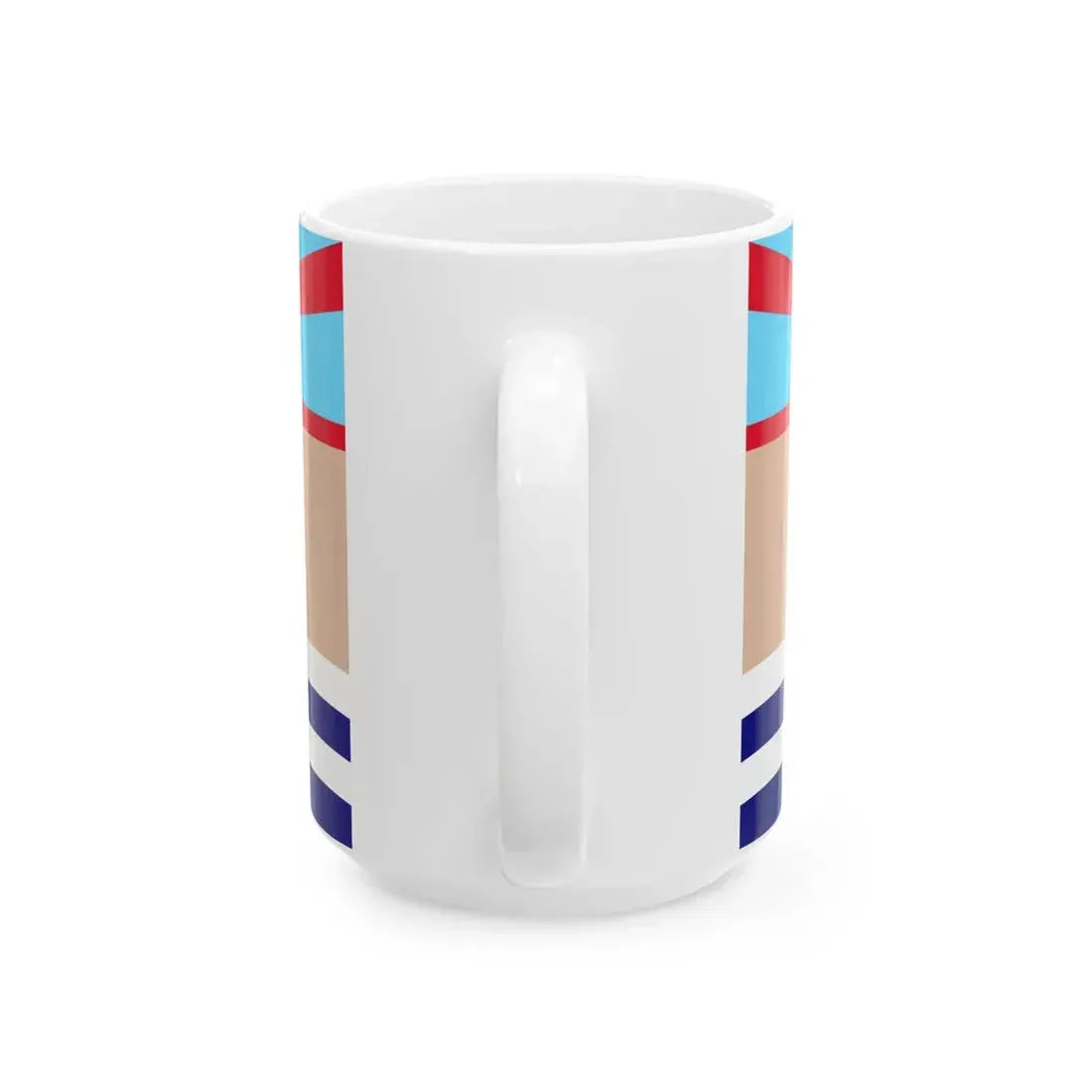 Flag of the Colorado River Indian Tribes (United States) White Coffee Mug - Go Mug Yourself