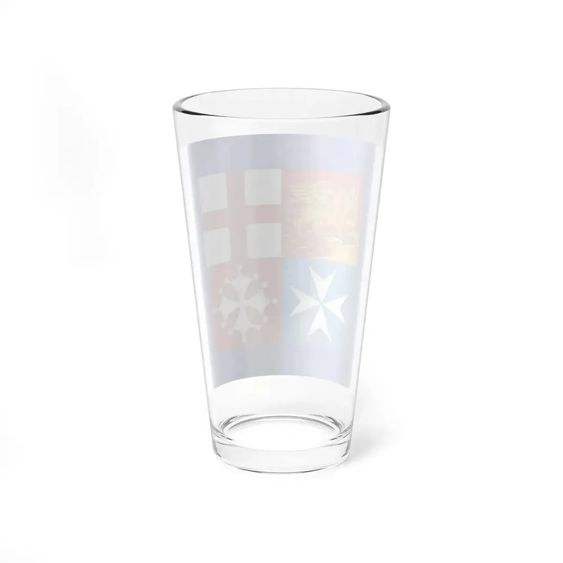 Flag of the commander in chief of the naval forces of Italy (Italy) Pint Glass 16oz - Go Mug Yourself