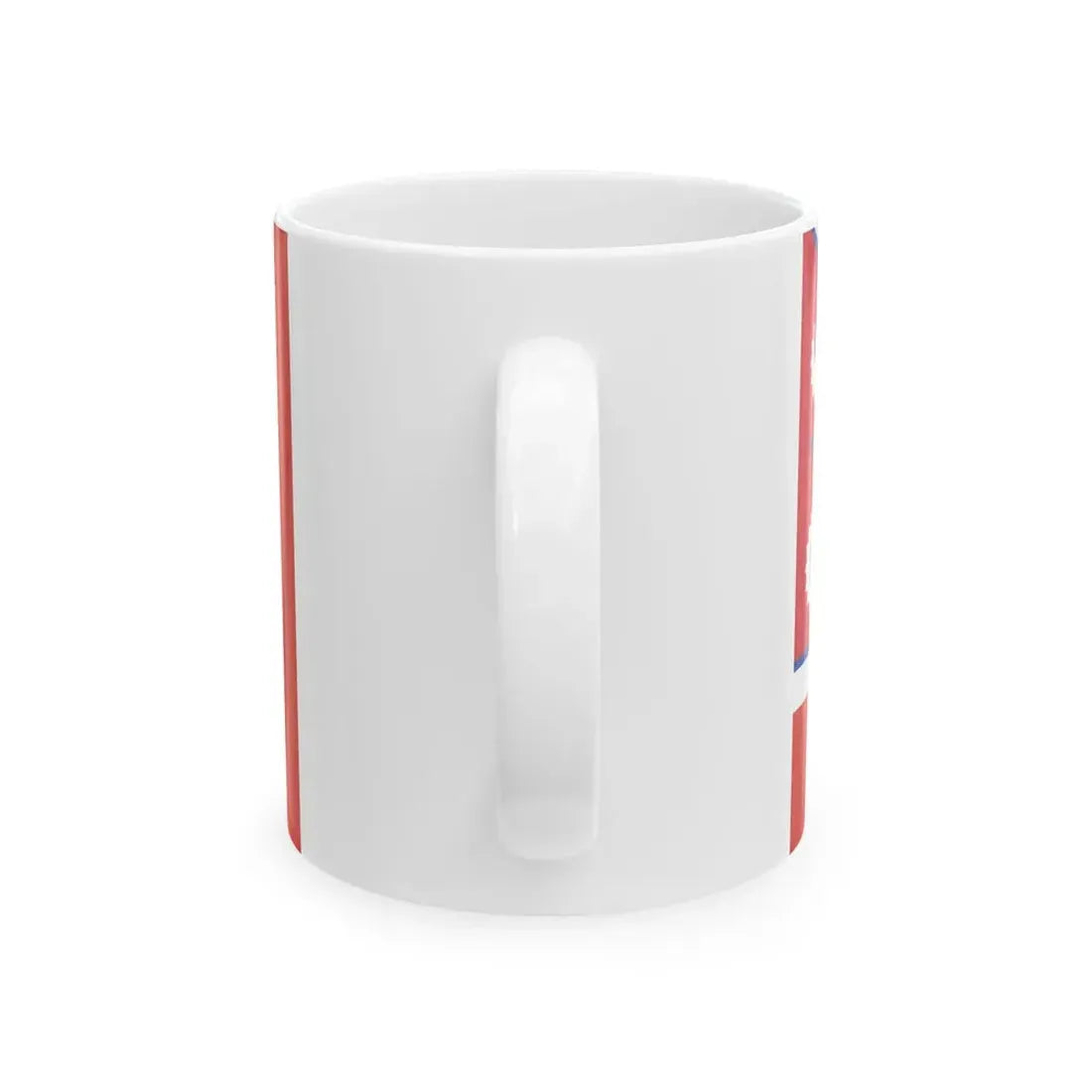 Flag of the Commander-in-Chief of the Nepal Army circa 1969 (Nepal) White Coffee Mug - Go Mug Yourself