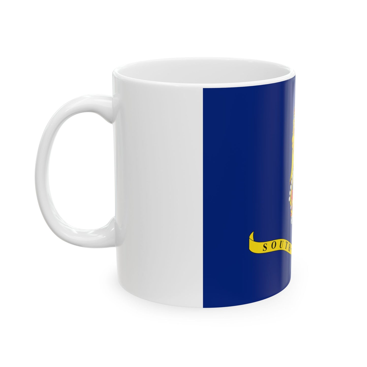 Flag of the Commissioner-General for South-East Asia 1946-1953 (Brunei) White Coffee Mug-Go Mug Yourself