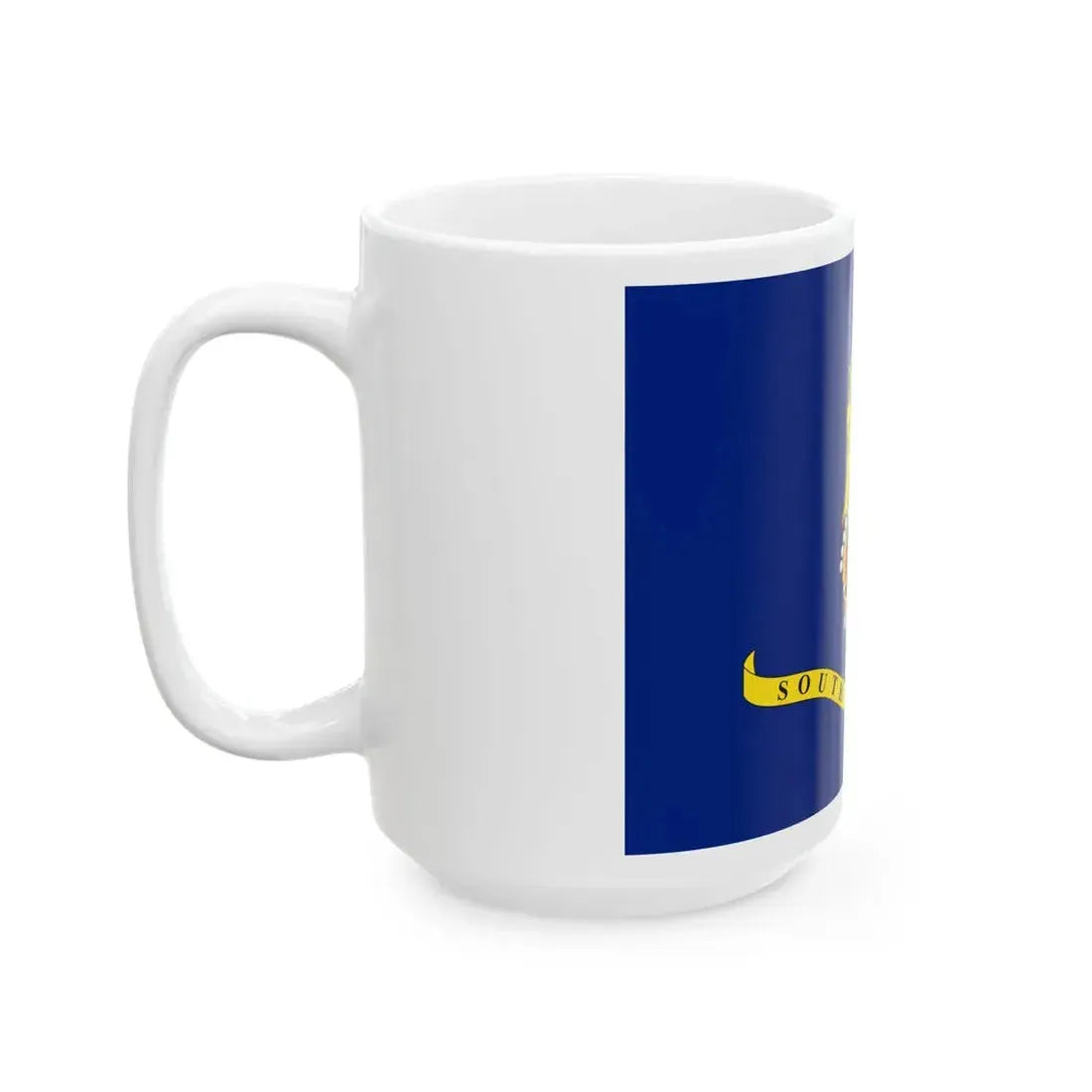 Flag of the Commissioner-General for South-East Asia 1946-1953 (Brunei) White Coffee Mug - Go Mug Yourself