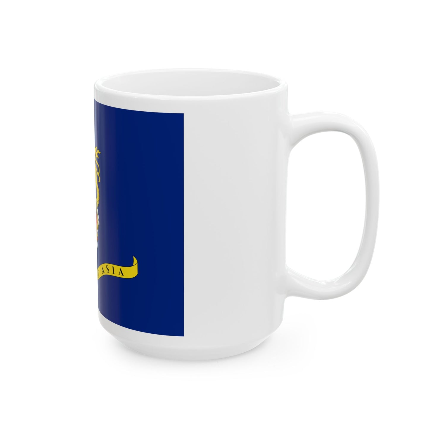 Flag of the Commissioner-General for South-East Asia 1946-1953 (Brunei) White Coffee Mug-Go Mug Yourself
