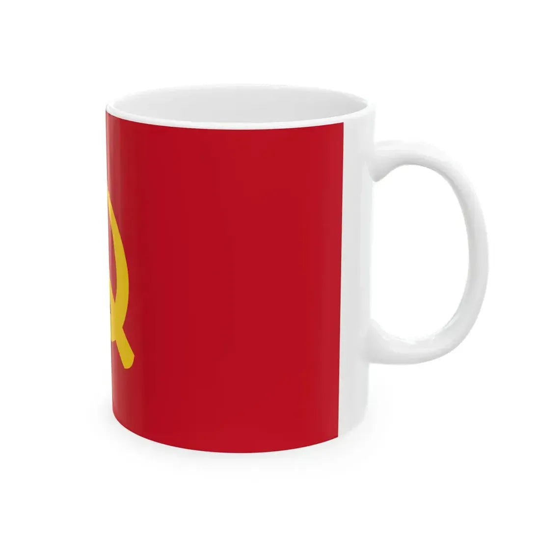 Flag of the Communist Party of the Philippines (Philippines) White Coffee Mug - Go Mug Yourself