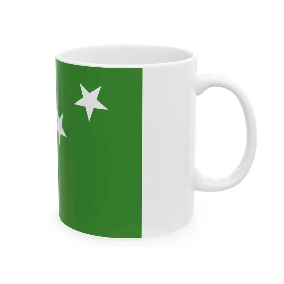 Flag of the Comoros 1963-1975 (Comoros) White Coffee Mug - Go Mug Yourself