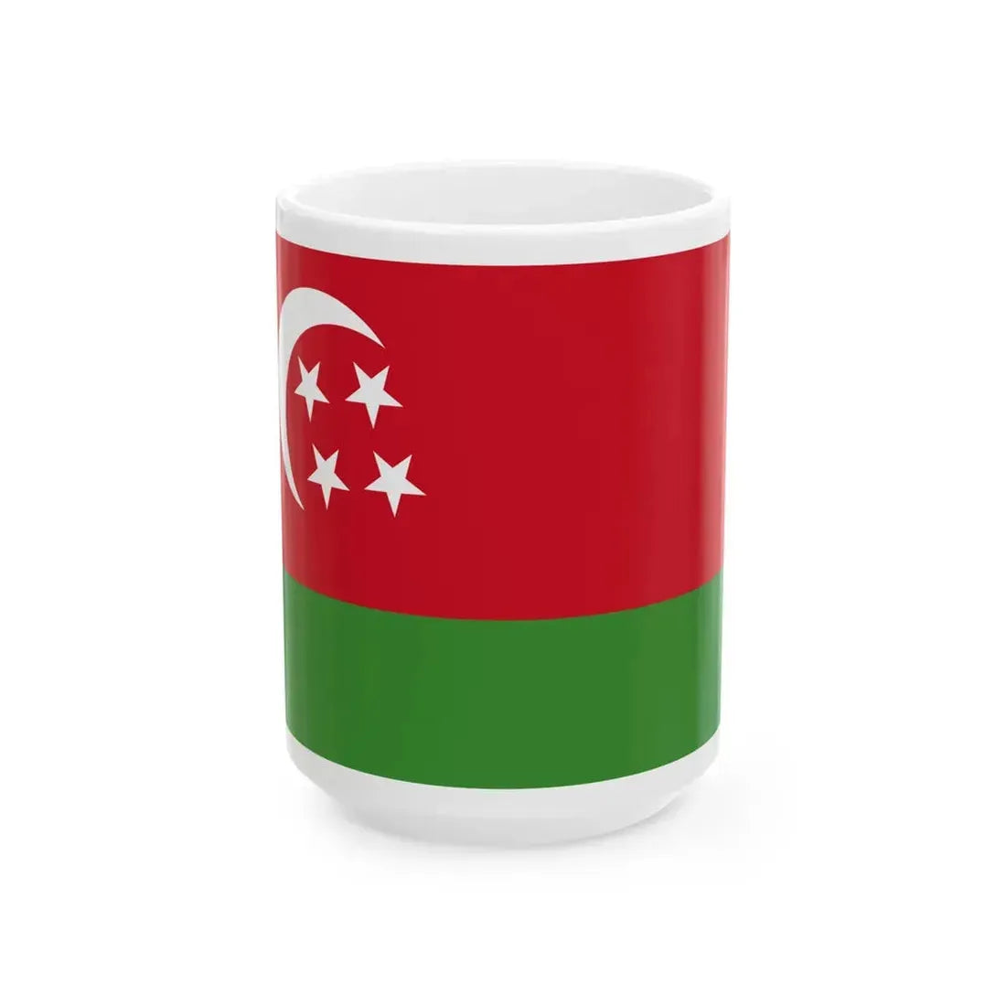 Flag of the Comoros 1975-1978 (Comoros) White Coffee Mug 15oz - Go Mug Yourself