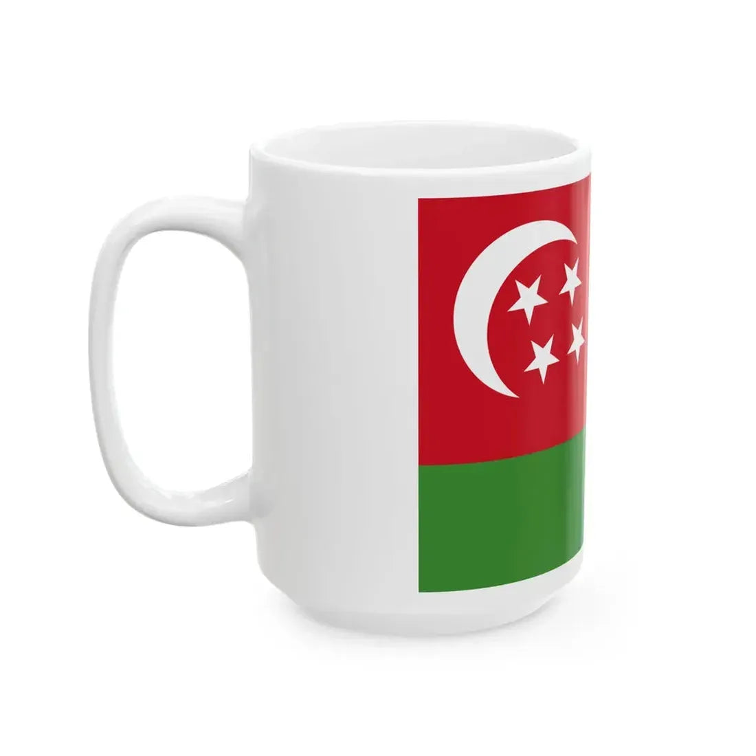 Flag of the Comoros 1975-1978 (Comoros) White Coffee Mug - Go Mug Yourself