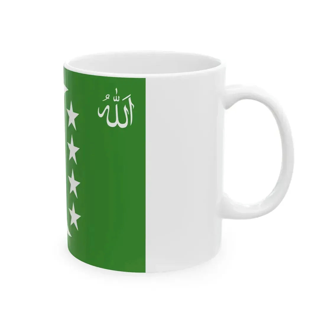 Flag of the Comoros 1996-2001 (Comoros) White Coffee Mug - Go Mug Yourself