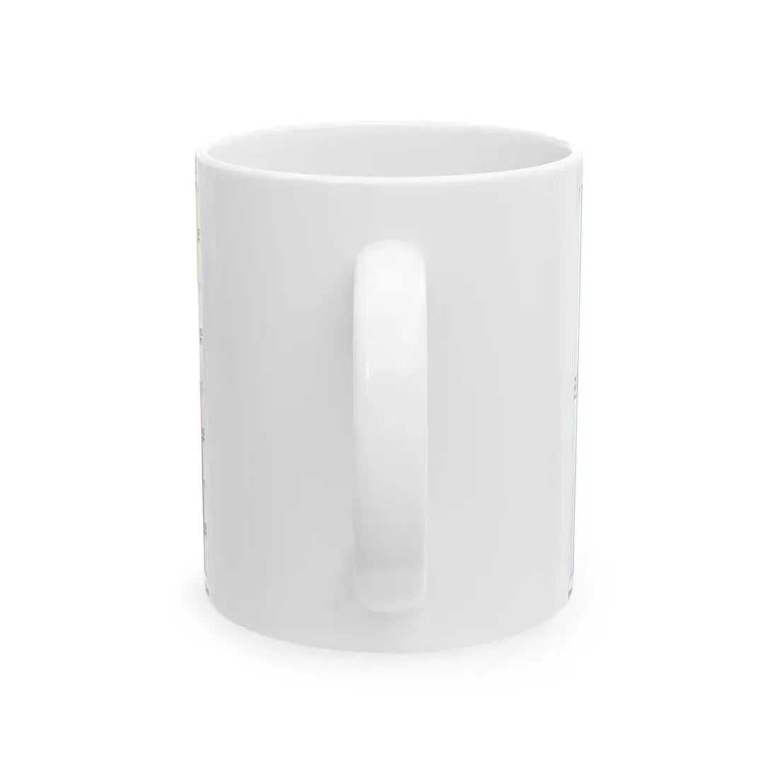 Flag of the Comoros construction sheet (Comoros) White Coffee Mug - Go Mug Yourself