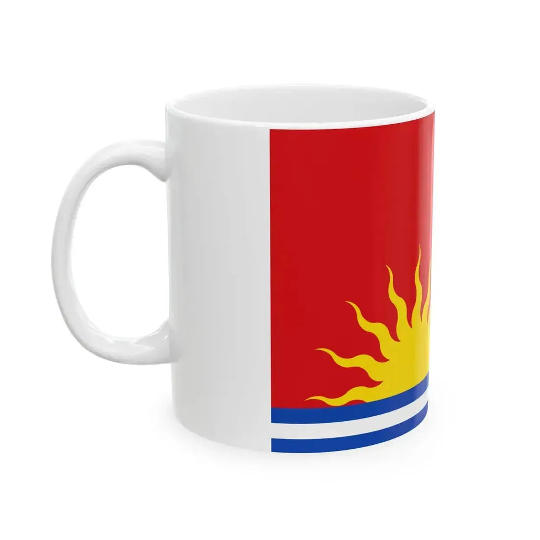 Flag of the Company of Scotland Trading to Africa and the Indies (Panama) White Coffee Mug - Go Mug Yourself