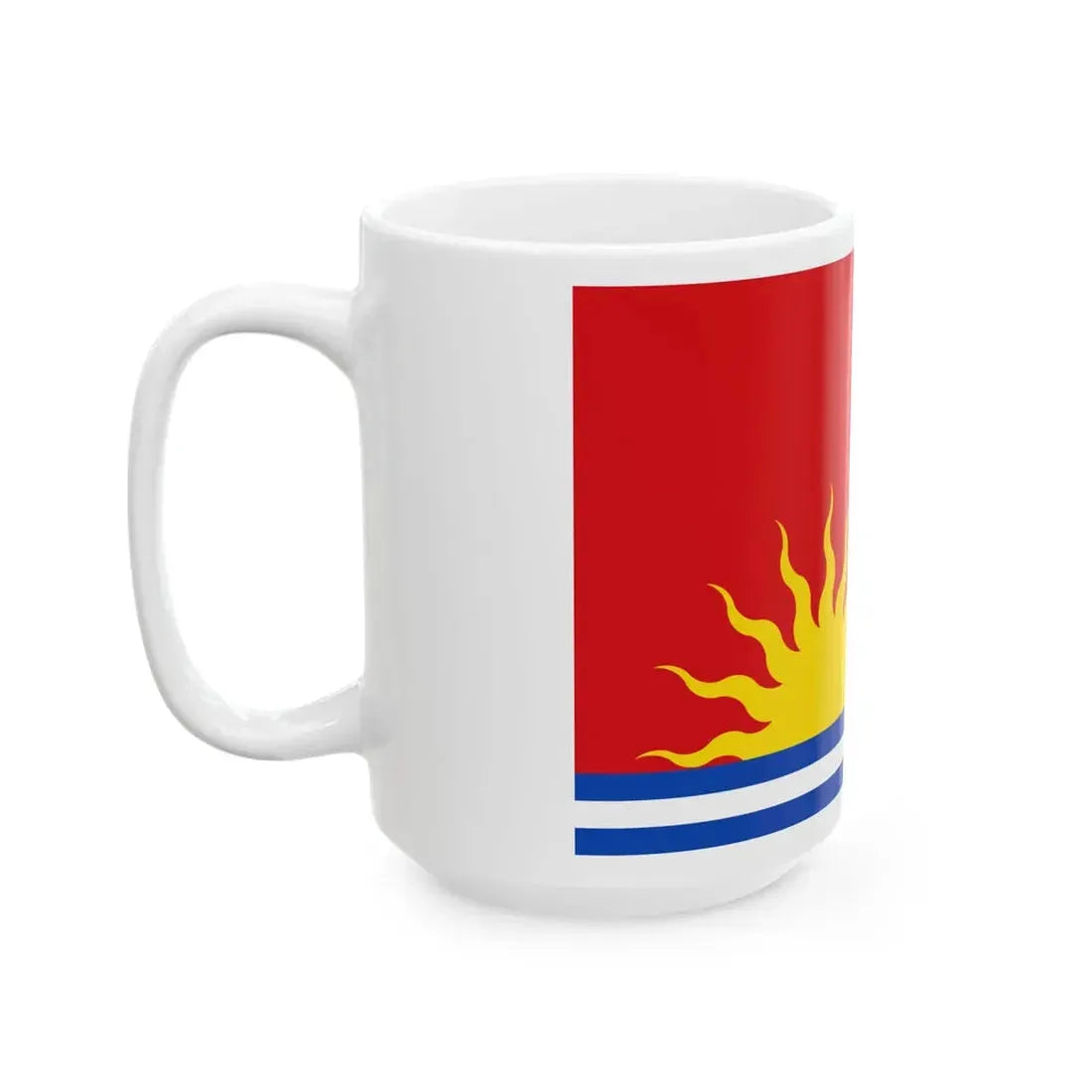 Flag of the Company of Scotland Trading to Africa and the Indies (Panama) White Coffee Mug - Go Mug Yourself