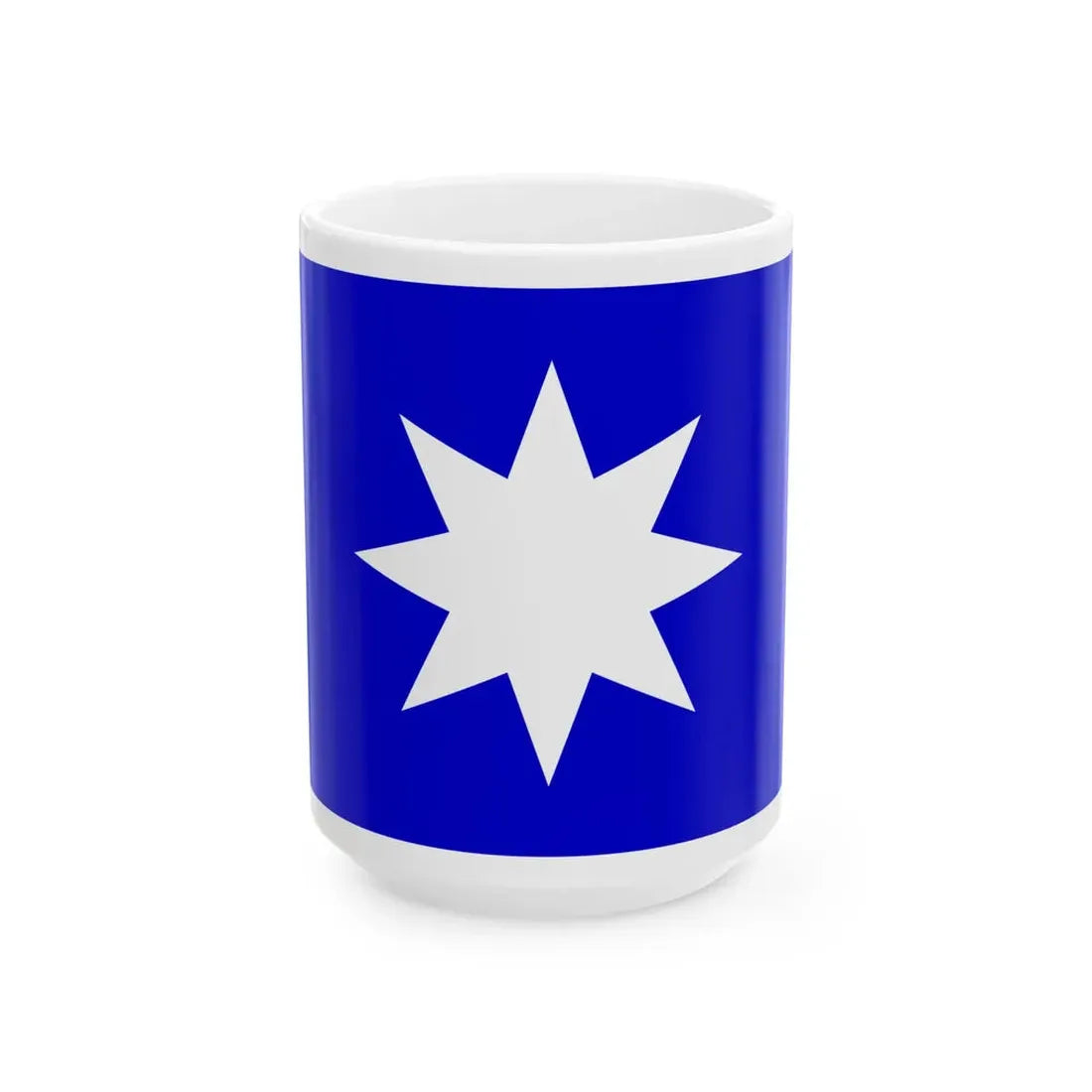 Flag of the Confederacy of Independent Kingdoms of Fiji (Fiji) White Coffee Mug 15oz - Go Mug Yourself