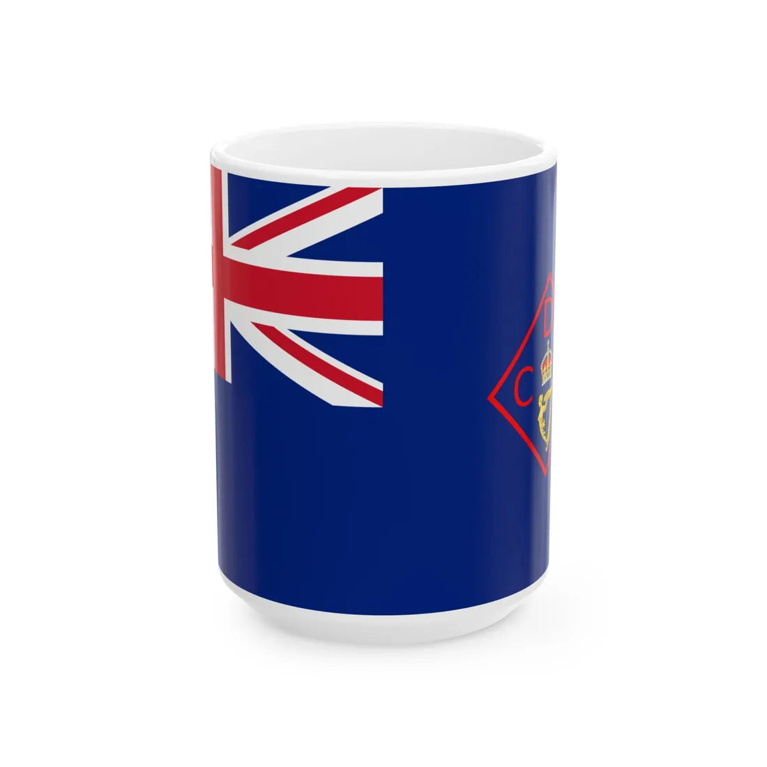 Flag of the Congested Districts Board for Ireland 1907-1916 (Ireland) White Coffee Mug 15oz - Go Mug Yourself