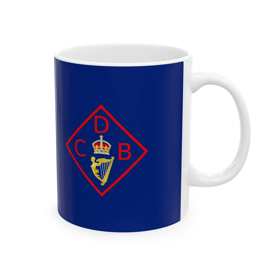 Flag of the Congested Districts Board for Ireland 1907-1916 (Ireland) White Coffee Mug - Go Mug Yourself