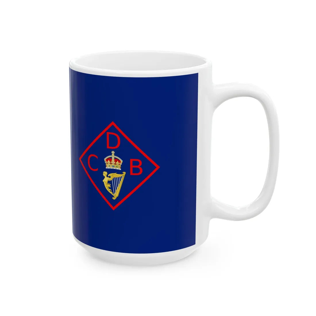 Flag of the Congested Districts Board for Ireland 1907-1916 (Ireland) White Coffee Mug - Go Mug Yourself