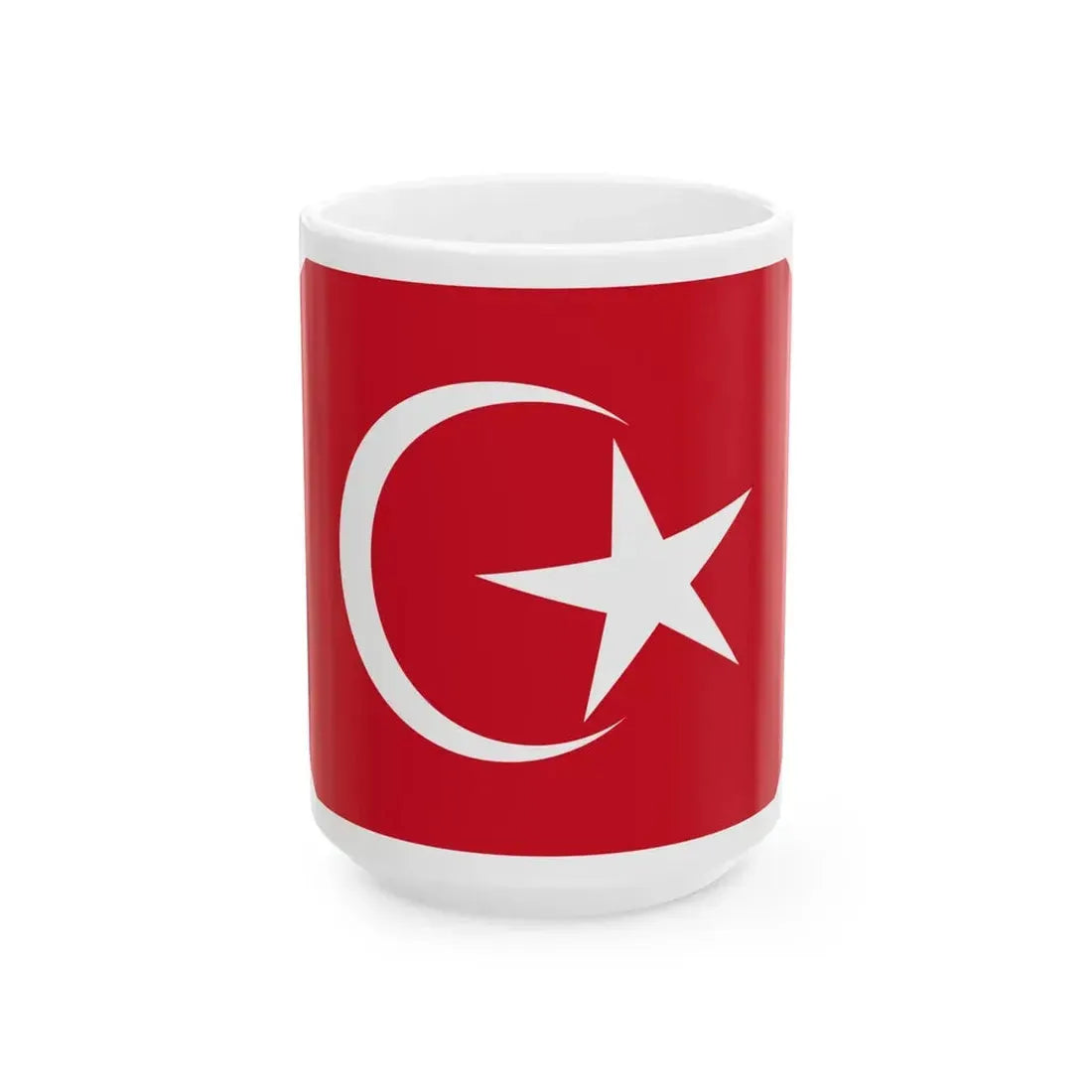 Flag of the Consort of the Tunku Mahkota of Johor (Malaysia) White Coffee Mug 15oz - Go Mug Yourself