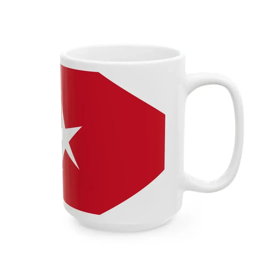 Flag of the Consort of the Tunku Mahkota of Johor (Malaysia) White Coffee Mug - Go Mug Yourself