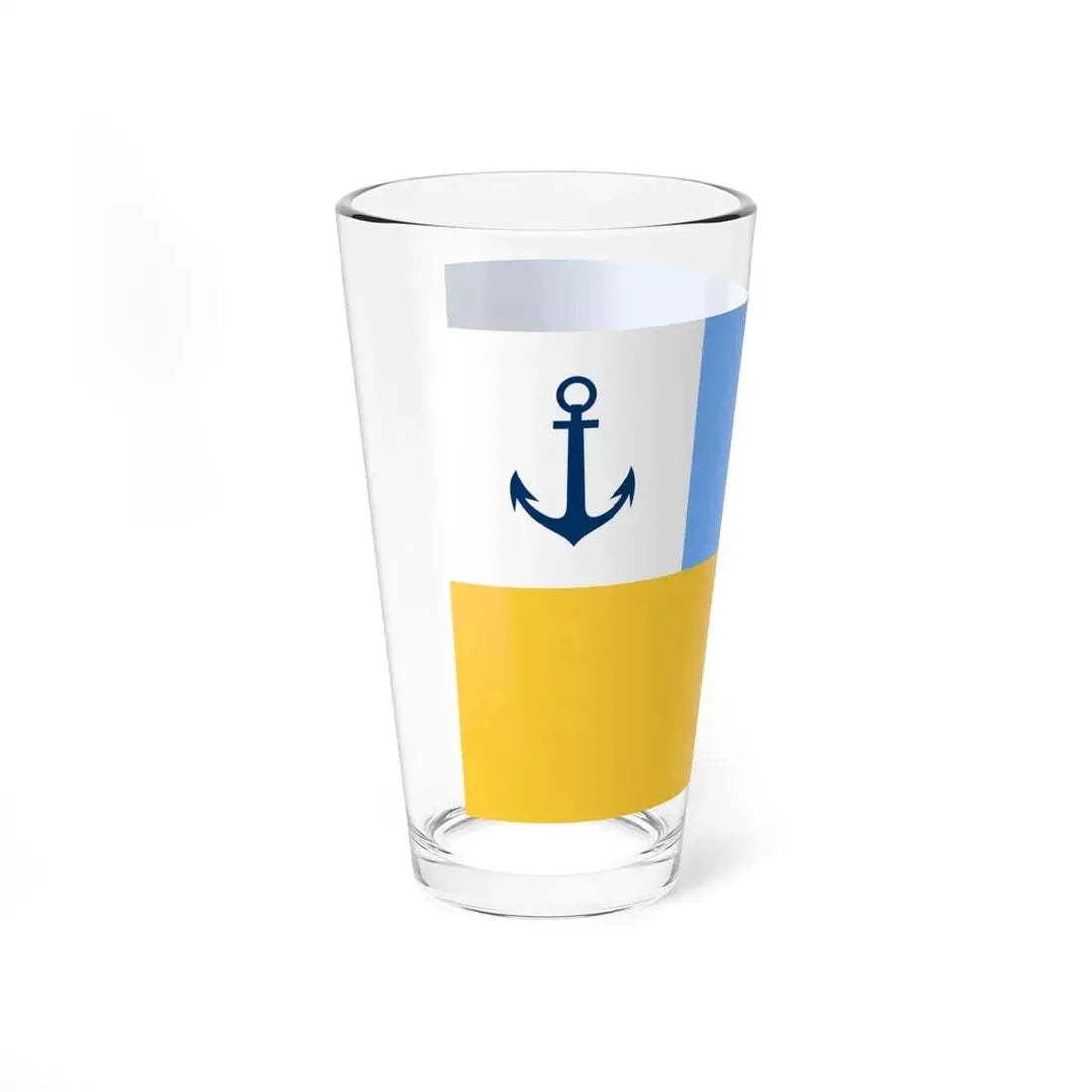 Flag of the Consul of Ukraine 1918 (Ukraine) Pint Glass 16oz - Go Mug Yourself